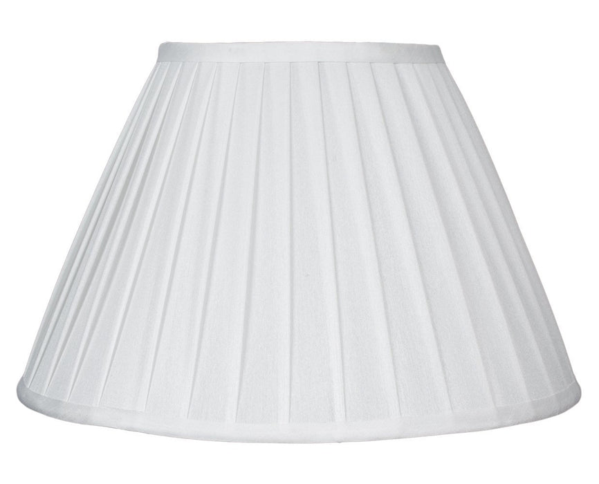 Faux Silk Side Pleat Softback Lamp Shade - 2 Colors