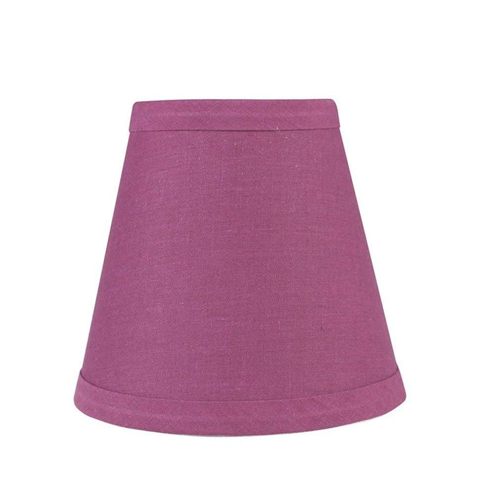 Cotton 5-inch Chandelier Lamp Shade - 10 Colors