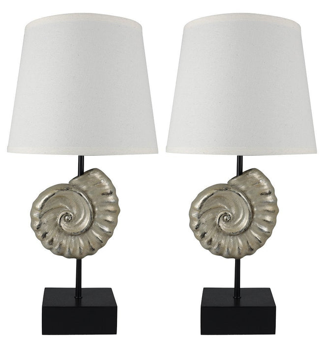 Set of 2 Nautilus Table Lamps