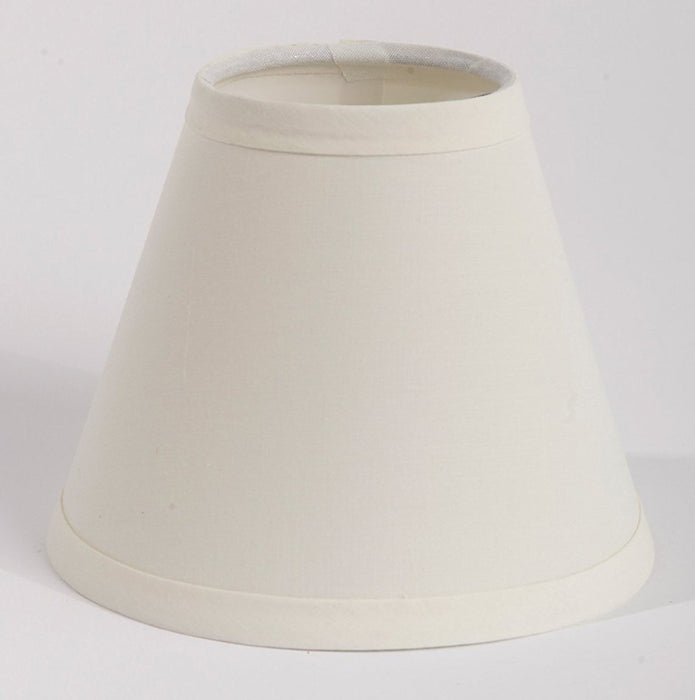 Cotton 6-inch Chandelier Lamp Shade - 4 Colors