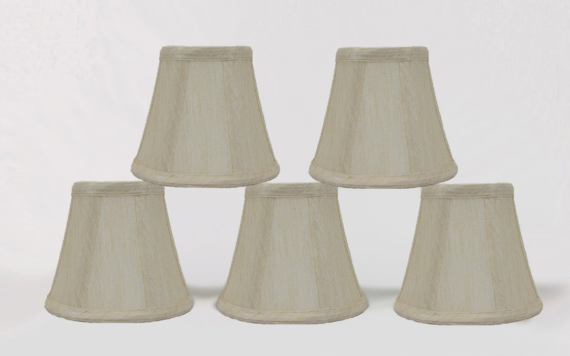 Silk Bell 5-inch Chandelier Lamp Shade - 5 Colors