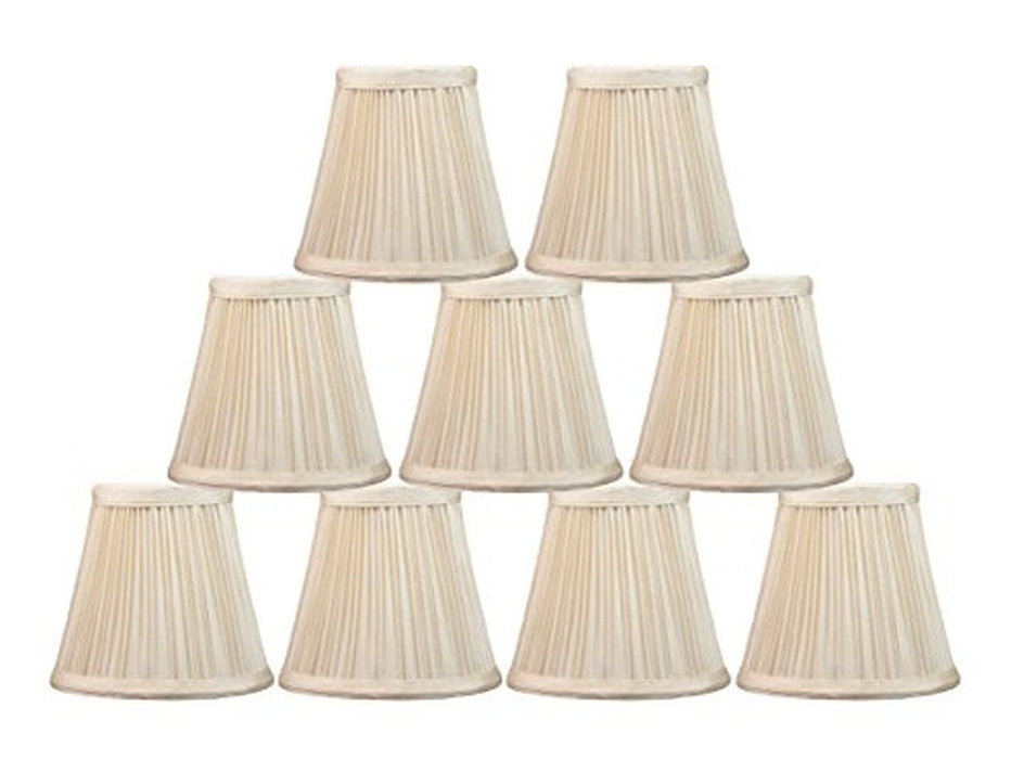 Mushroom Pleated 5-inch Chandelier Lamp Shade - 6 Colors