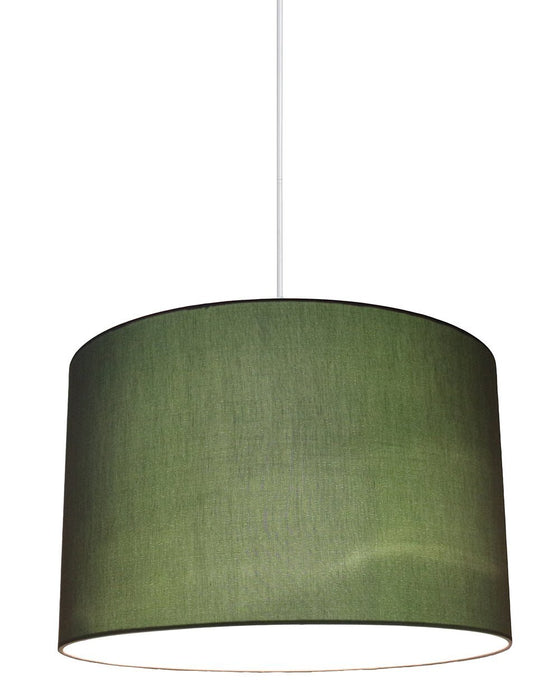 Marie Duo Color Shade Pendant with Hanging Light Kit, 15 1/2-inch Diameter, 10-inch Height