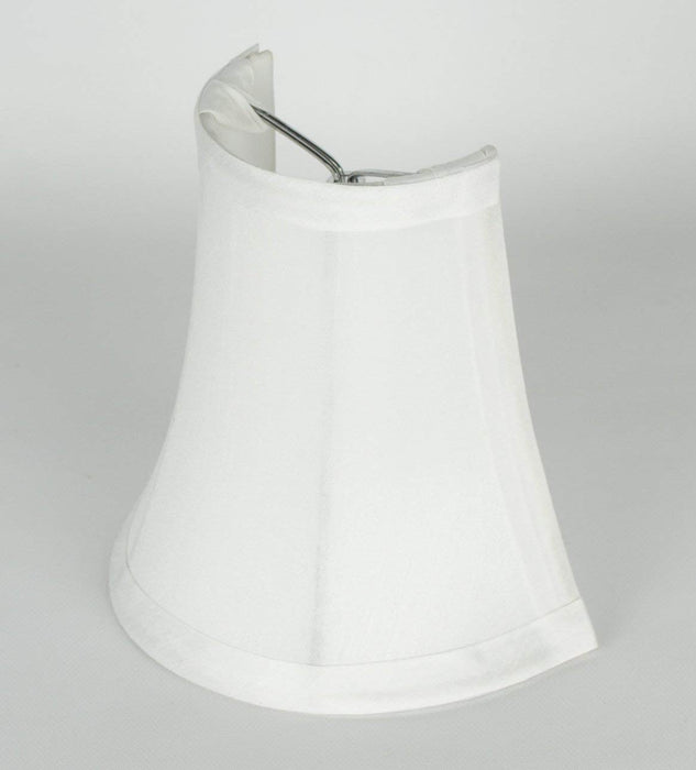 Set of 2 3x5x5" Clip-on Wall Sconce Half Shade