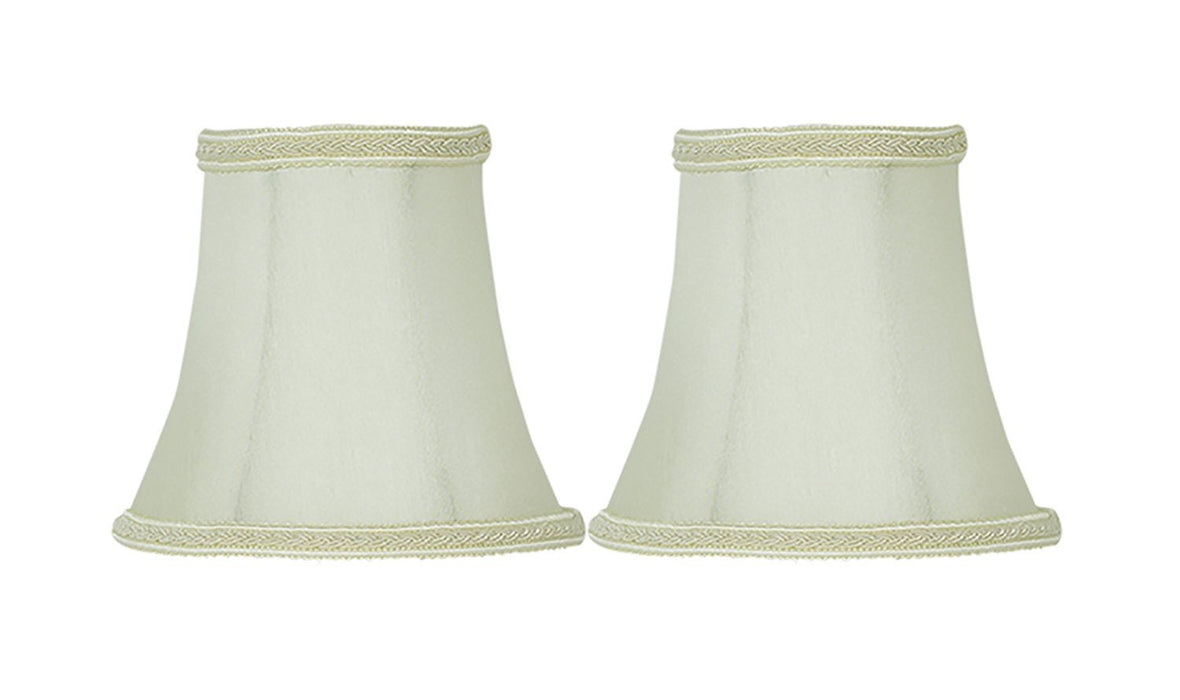 Silk 5-inch Bell Chandelier Lamp Shade - 9 Colors