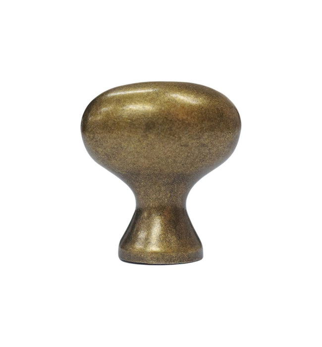 Sutton Oval Cabinet Hardware Knob - 4 Finishes