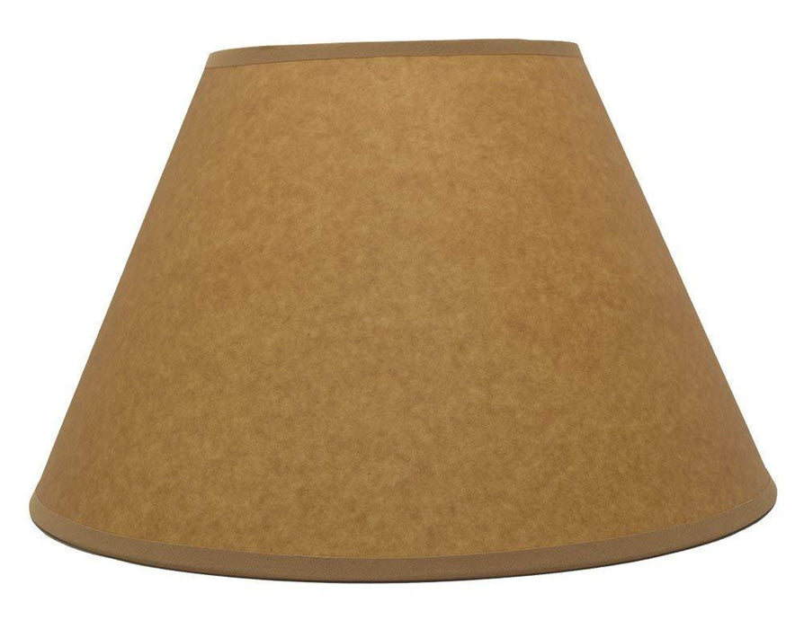 Oil Paper Coolie Hardback Lampshade, Spider Washer Fitter