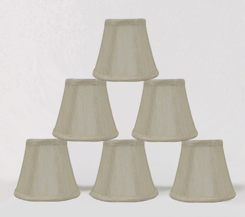 Silk Bell 5-inch Chandelier Lamp Shade - 5 Colors