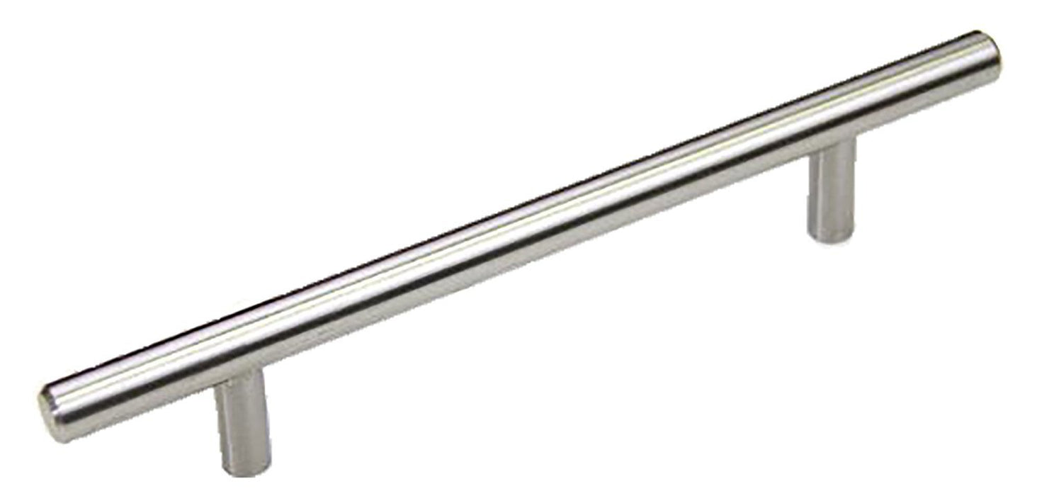 Satin Nickel Cabinet Hardware Bar Handle Pull - 10-1/8" (256mm)hole Centers, 15-3/4" (400mm)overall Length