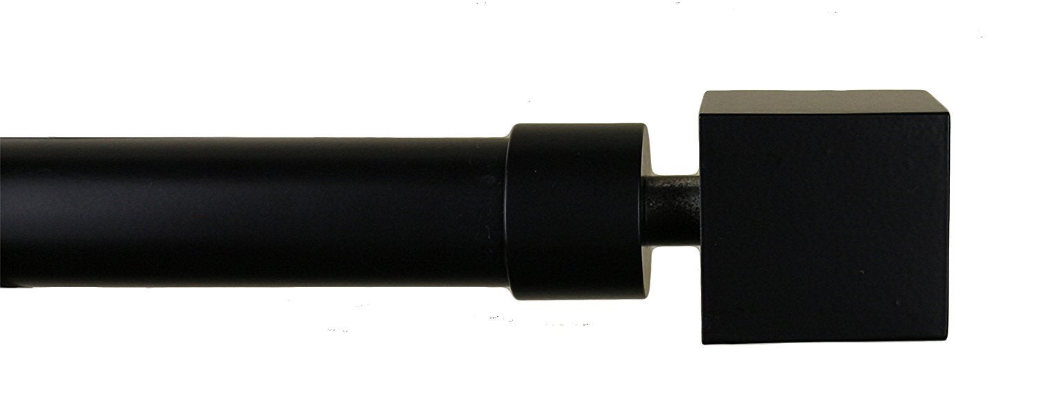 1-inch Diameter Wright Adjustable Single Drapery Curtain Rod