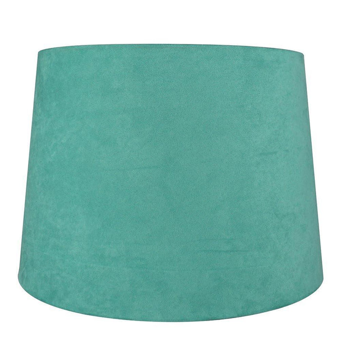 Suede French Drum 14" Lampshade - 13 Colors