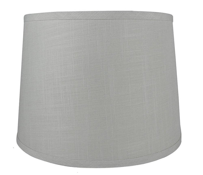 French Linen Drum 14-inch Lamp Shade - 7 Colors