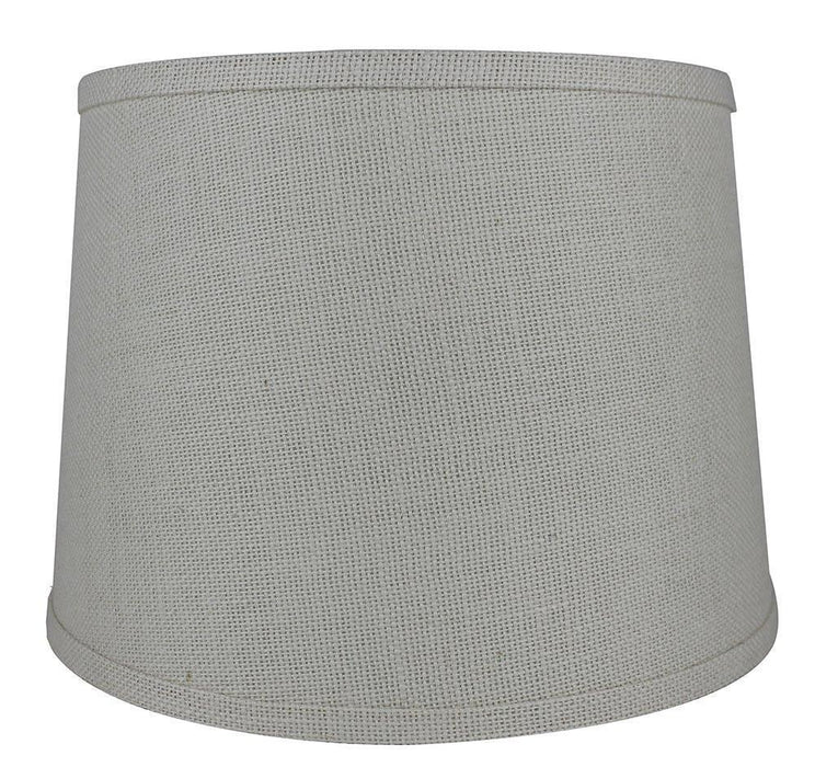 Burlap French Drum Lampshade - 10 Colors