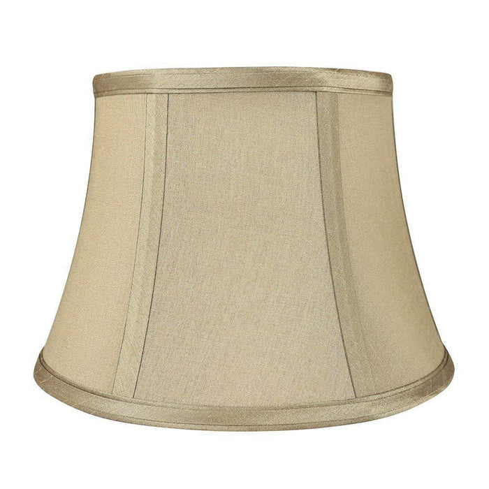 Faux Silk 10-inch Bell Lamp Shade - 5 Colors