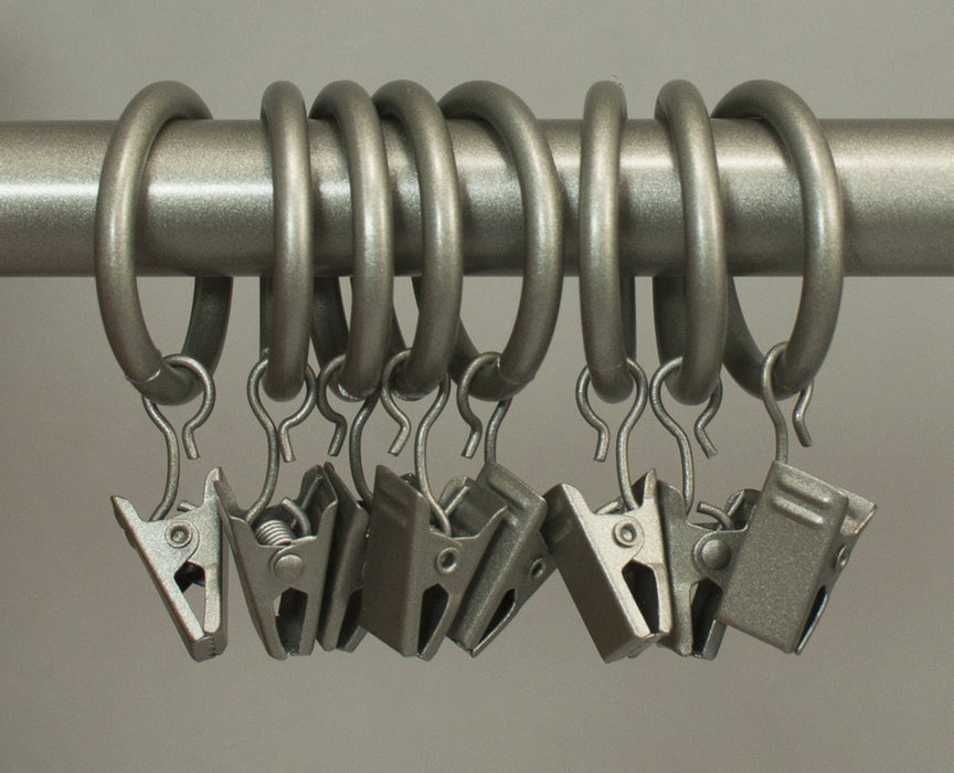 Silver Stainless Steel Curtain Rod Rings, Diameter: 1inch/ 25mm at Rs  3/piece in New Delhi