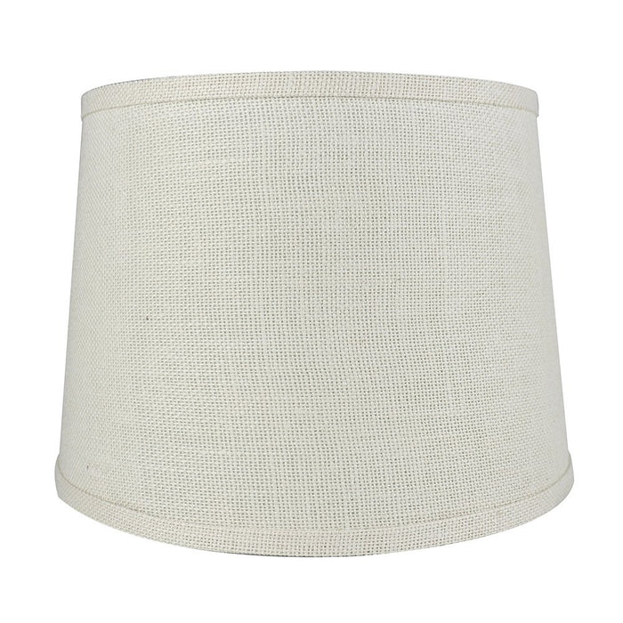 Burlap French Drum Lampshade - 10 Colors