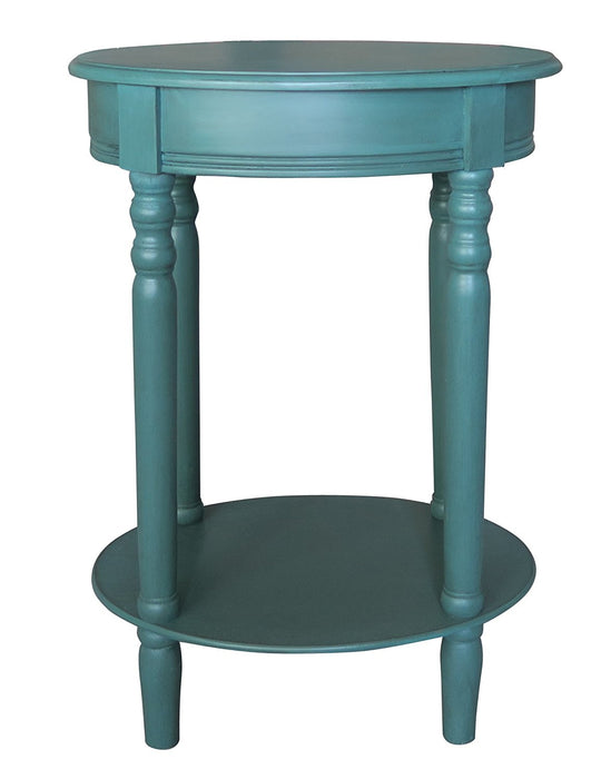 Woodbury Oval Accent Table with Drawer - 6 Finishes