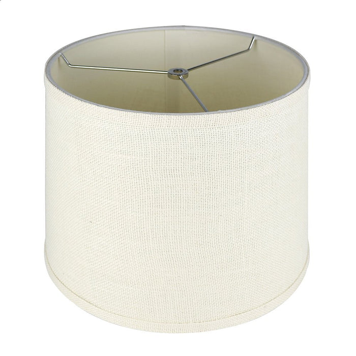 Burlap French Drum Lampshade - 10 Colors