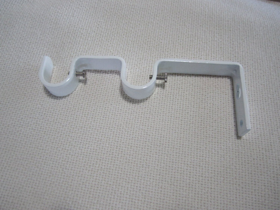 Double Curtain Rod Bracket for 3/4" or 5/8"