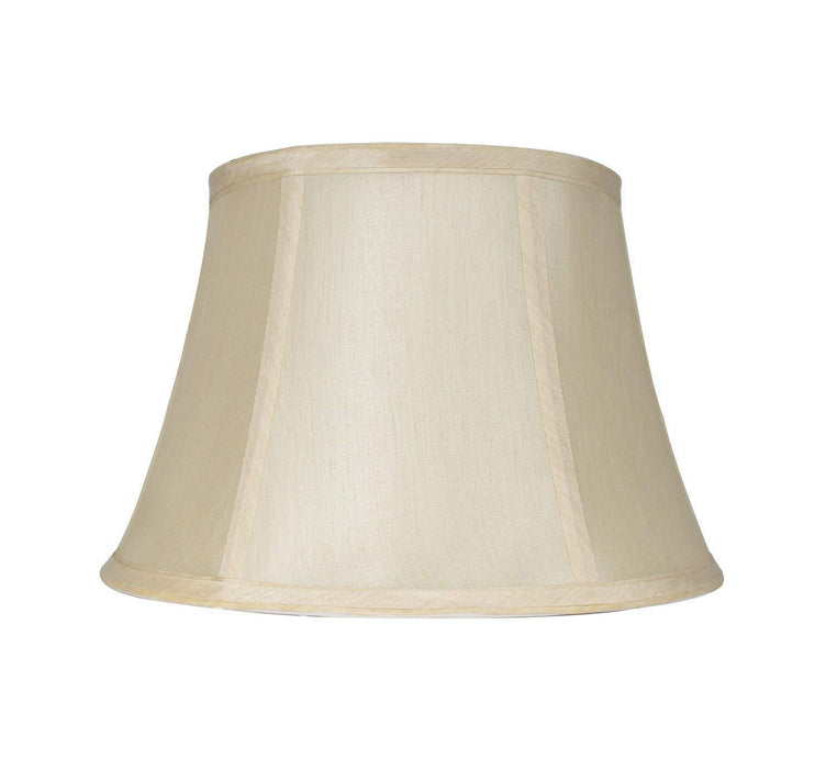 Softback Bell Lampshade, Faux Silk, 14-inch, Spider