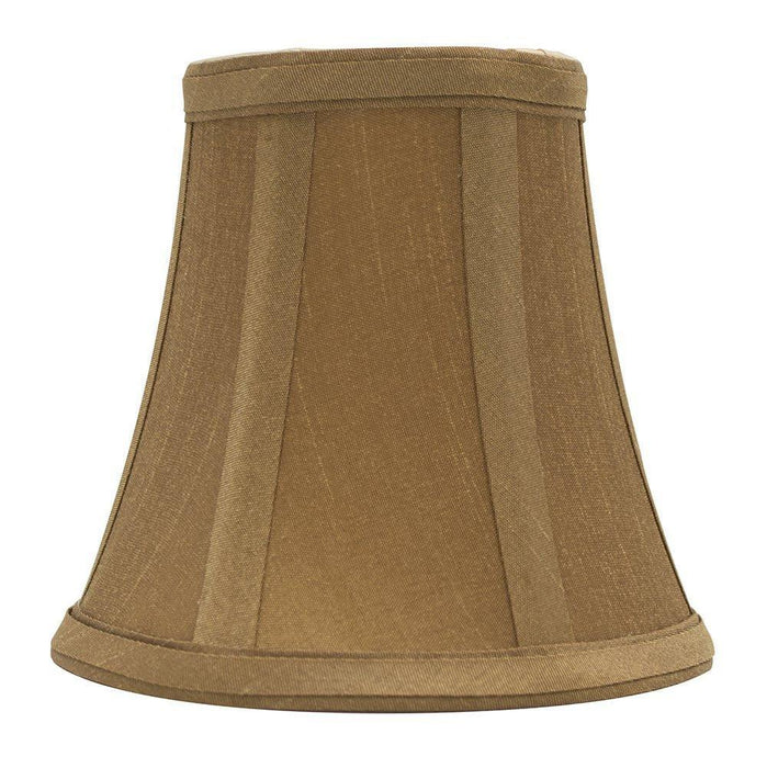 Silk 5-inch Bell Chandelier Lamp Shade - 9 Colors