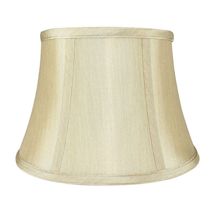 Faux Silk 10-inch Bell Lamp Shade - 5 Colors