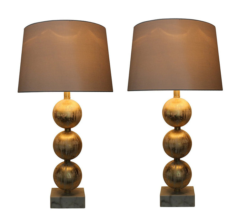 Set of 2 Voille Table Lamps