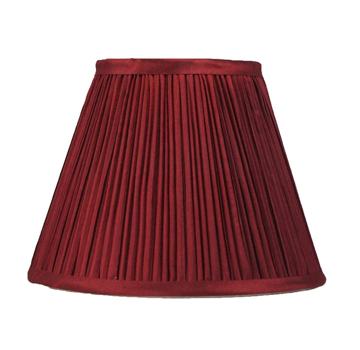 Mushroom Pleated Softback Lamp Shade, Faux Silk, 5-inch by 9-inch by 7-inch, Spider