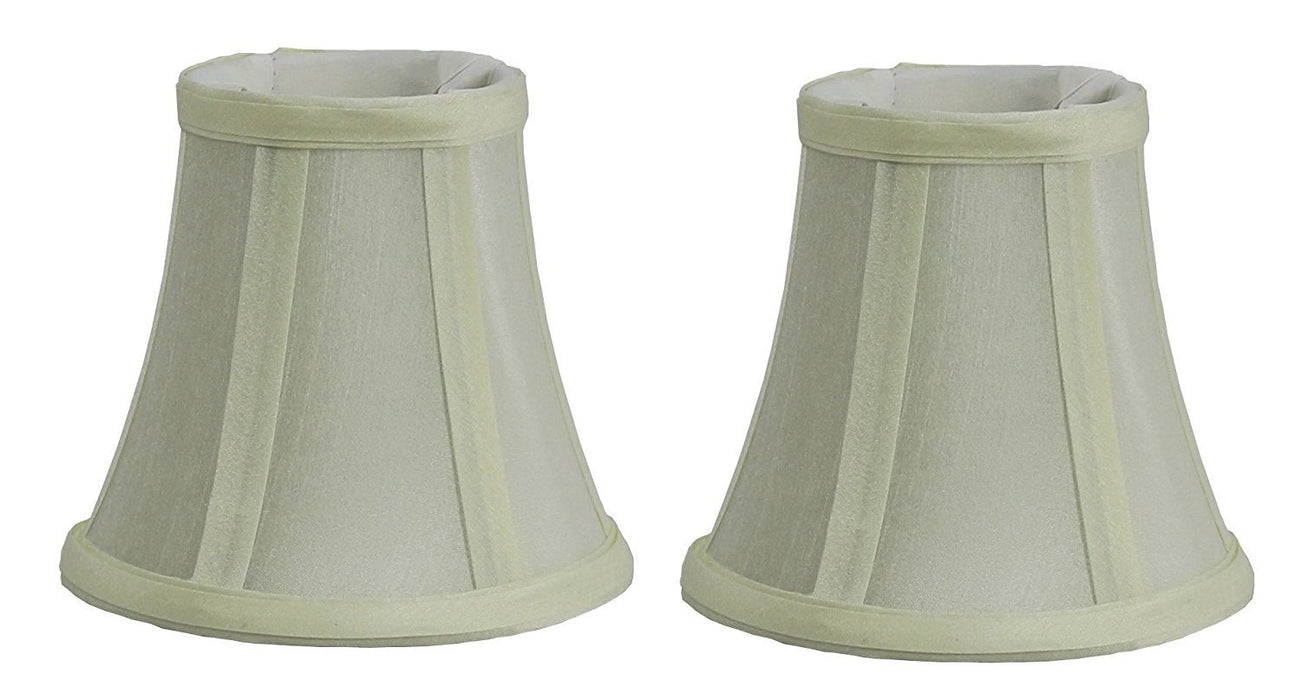 Silk 5-inch Bell Chandelier Lamp Shade - 9 Colors