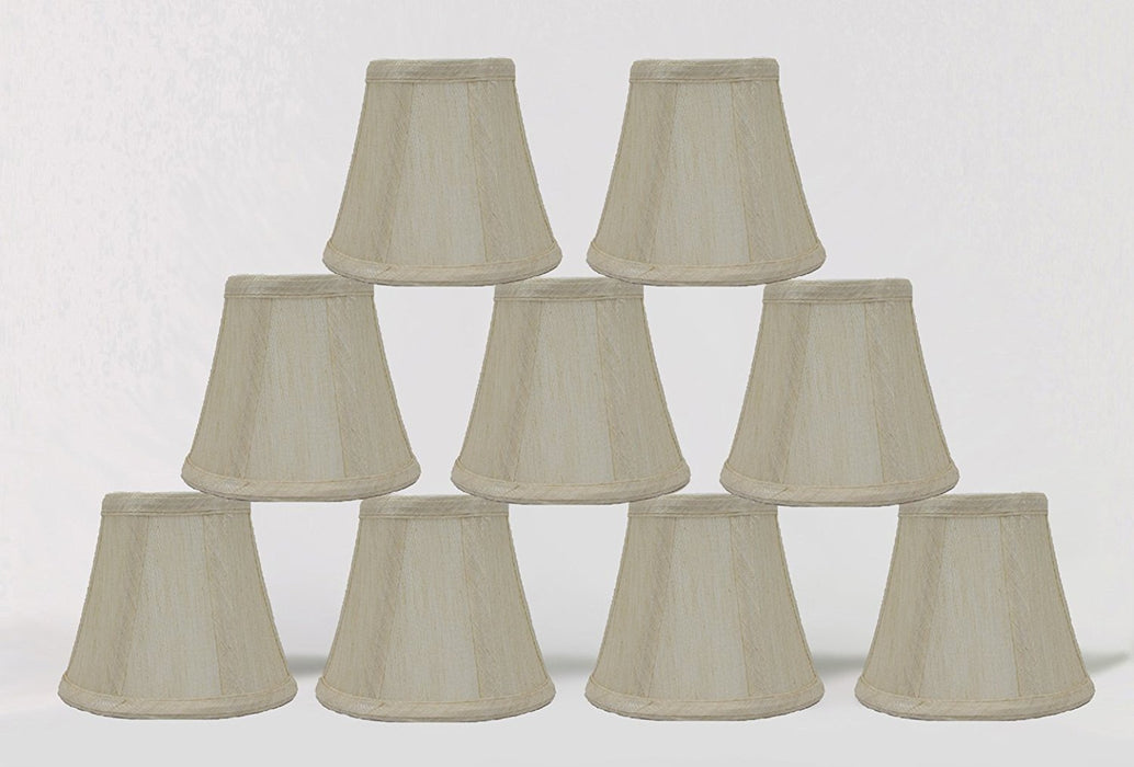 Silk Bell 5-inch Chandelier Lamp Shade - 5 Colors