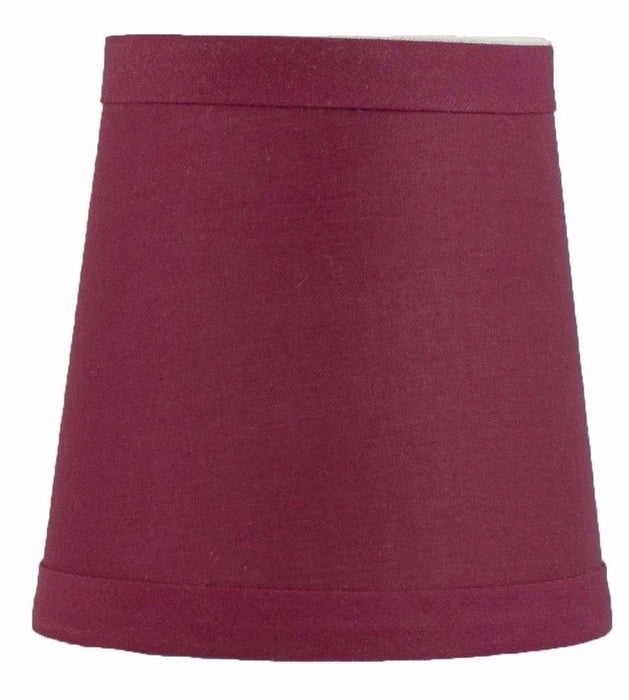 Cotton 4-inch Chandelier Lamp Shades - 4 Colors