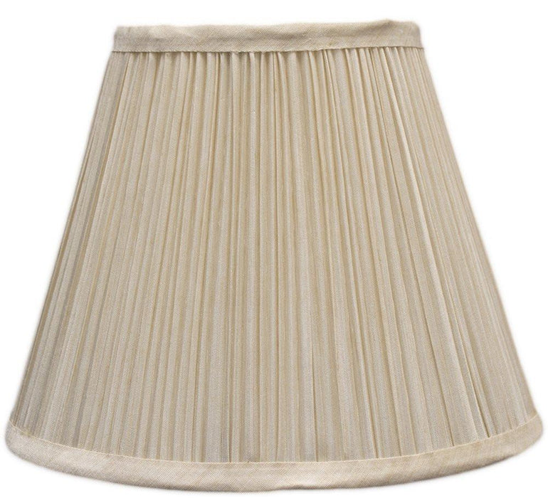 Mushroom Pleated Softback Lamp Shade, Faux Silk, 5-inch by 9-inch by 7-inch, Spider