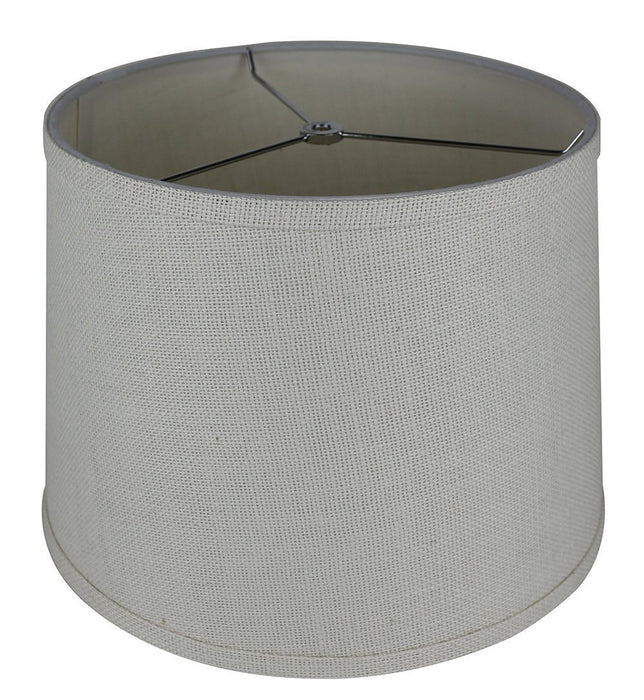 Burlap French Drum Lampshade - 10 Colors