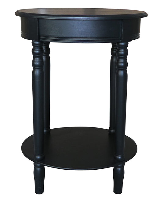 Woodbury Oval Accent Table with Drawer - 6 Finishes