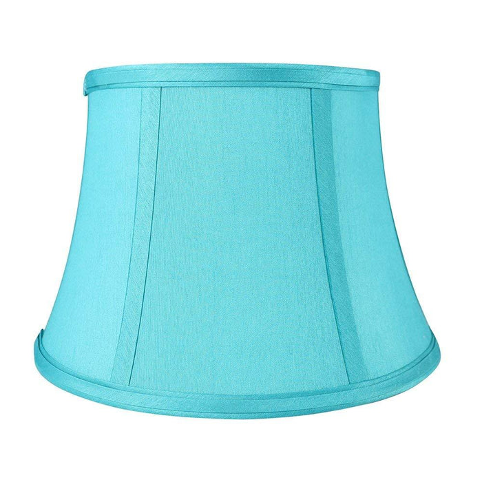 Faux Silk 10-inch Bell Lamp Shade - 5 Colors