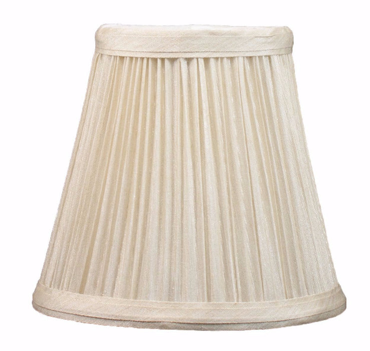 Mushroom Pleated 5-inch Chandelier Lamp Shade - 6 Colors