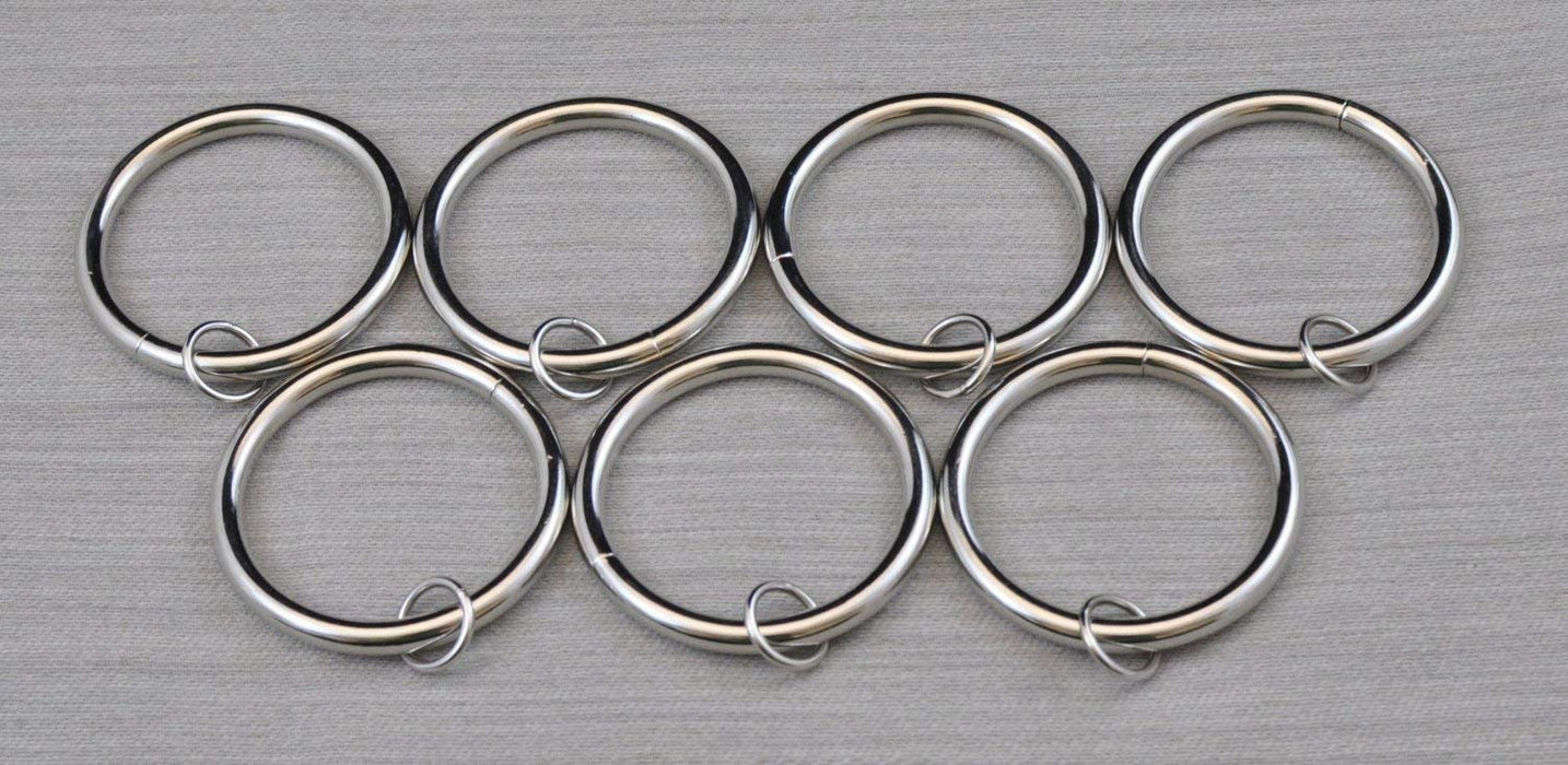 2 1/2" Inner Diameter Metal Curtain Eyelet Rings