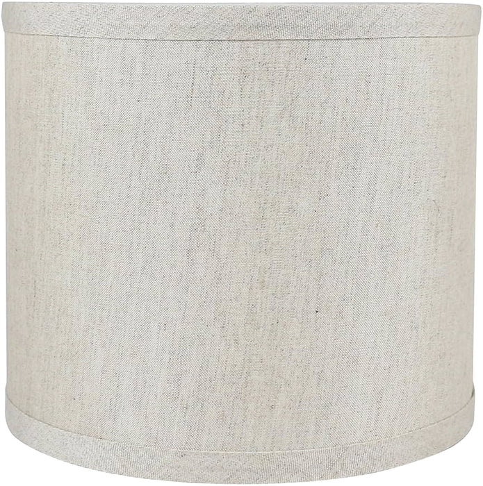 Classic Drum Smooth Linen Lampshade - 6 Colors