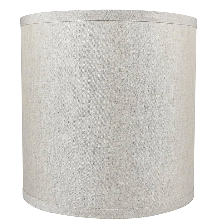 Classic Drum Smooth Linen Lampshade - 6 Colors