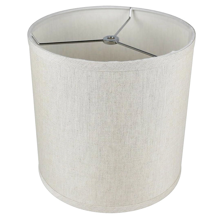 Classic Drum Smooth Linen Lampshade - 6 Colors