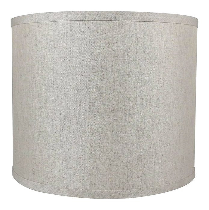 Classic Drum Smooth Linen Lampshade - 6 Colors