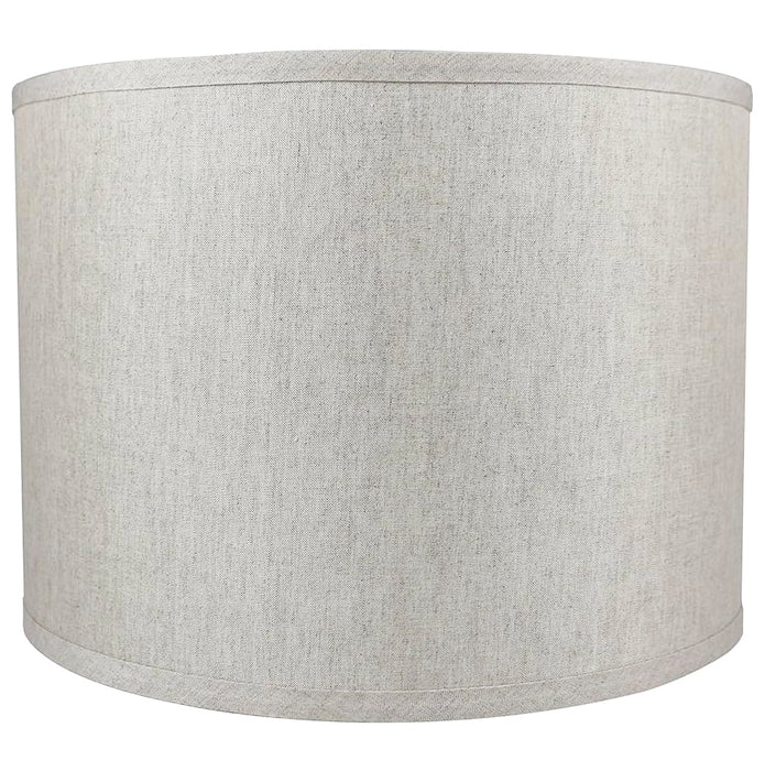 Classic Drum Smooth Linen Lampshade - 6 Colors