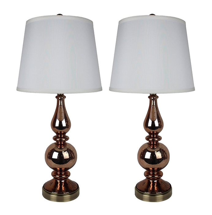 Set of 2 Andelain Table Lamps with Shades