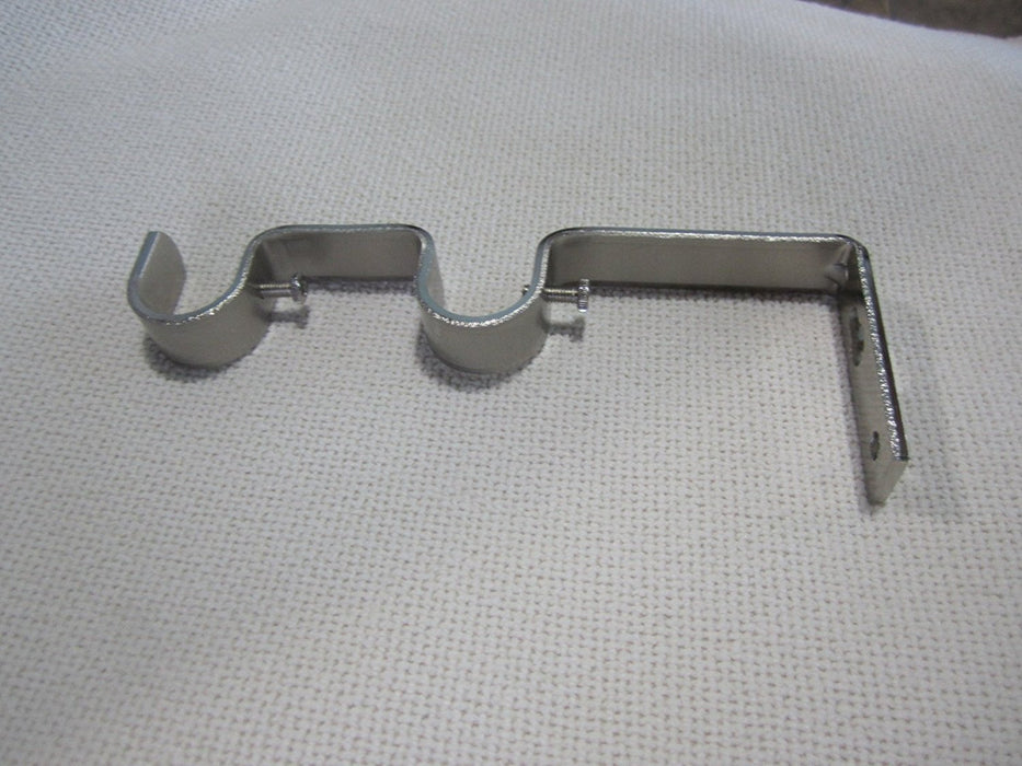 Double Curtain Rod Bracket for 3/4" or 5/8"