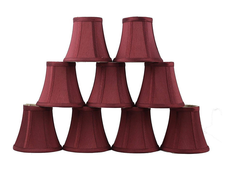 Silk Bell 5-inch Chandelier Lamp Shade - 5 Colors