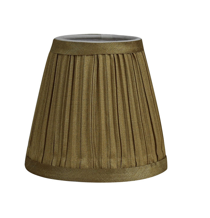 Mushroom Pleated 5-inch Chandelier Lamp Shade - 6 Colors