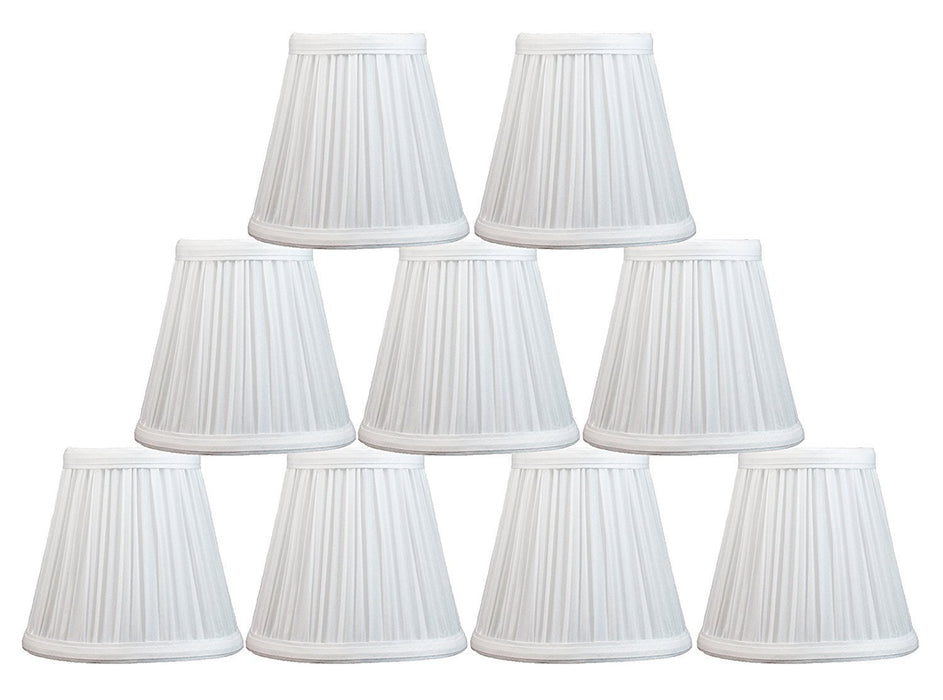 Mushroom Pleated 5-inch Chandelier Lamp Shade - 6 Colors