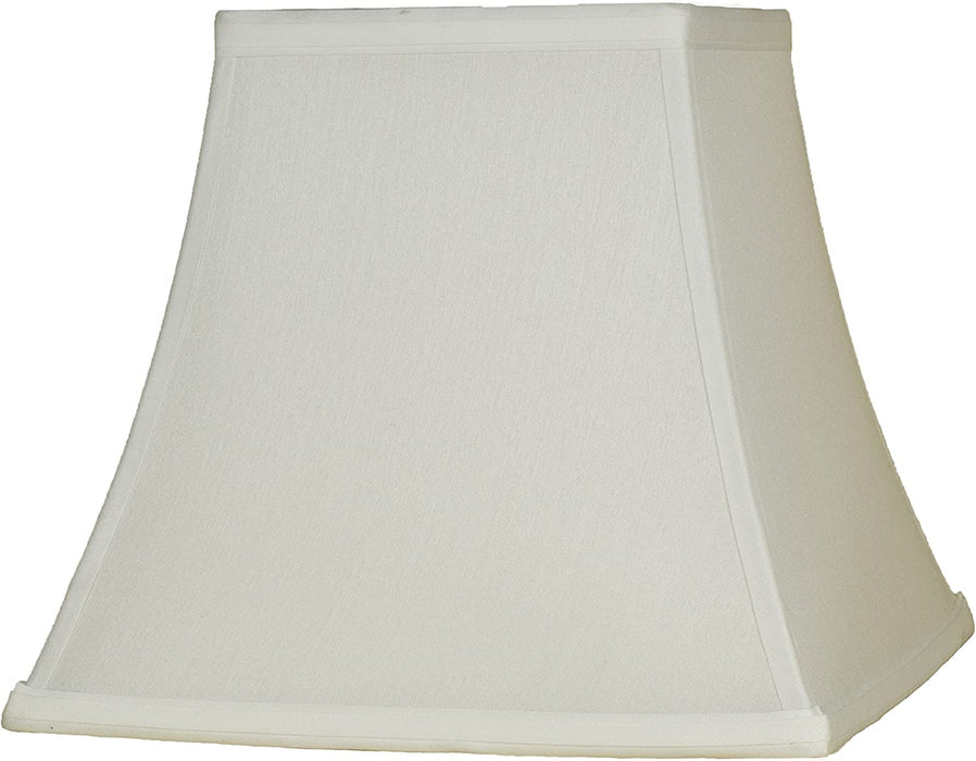 Square 9-inch Softback Bell Lampshade, Faux Slik, Spider
