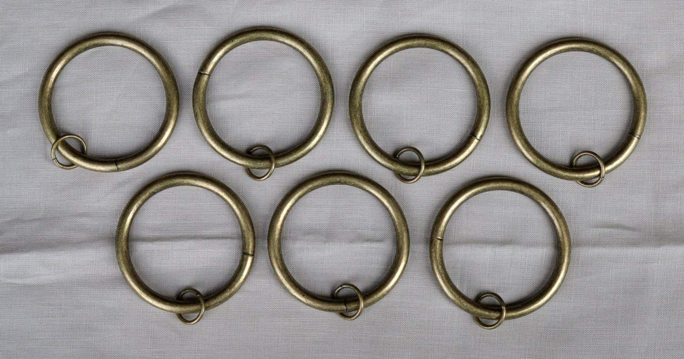 2 1/2" Inner Diameter Metal Curtain Eyelet Rings