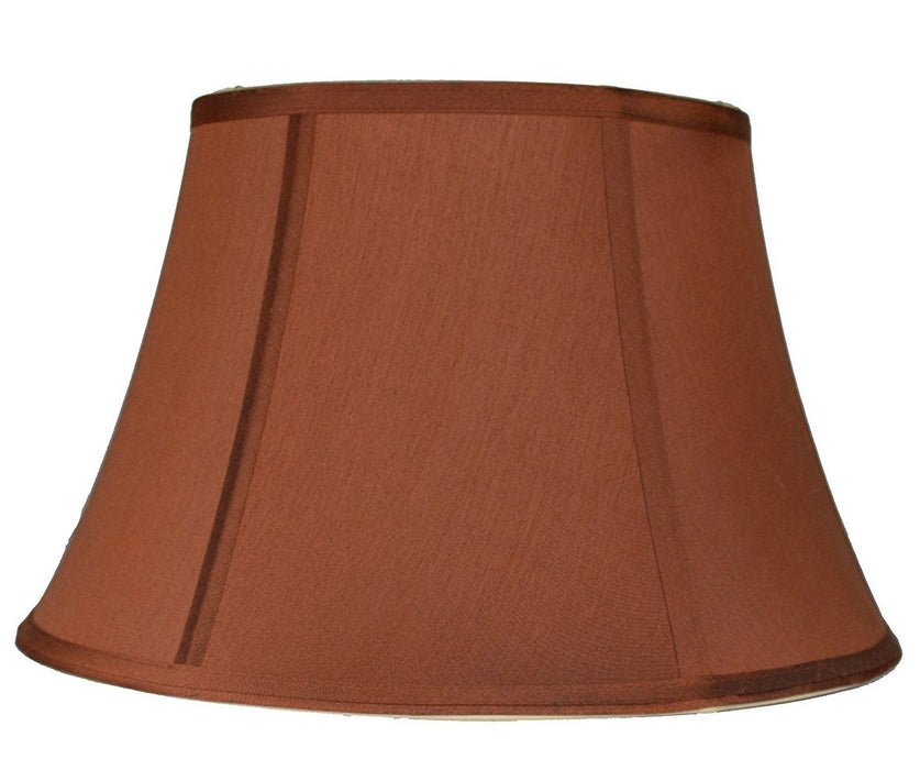 Faux Silk 16-inch Softback Bell Lampshade - 6 Colors